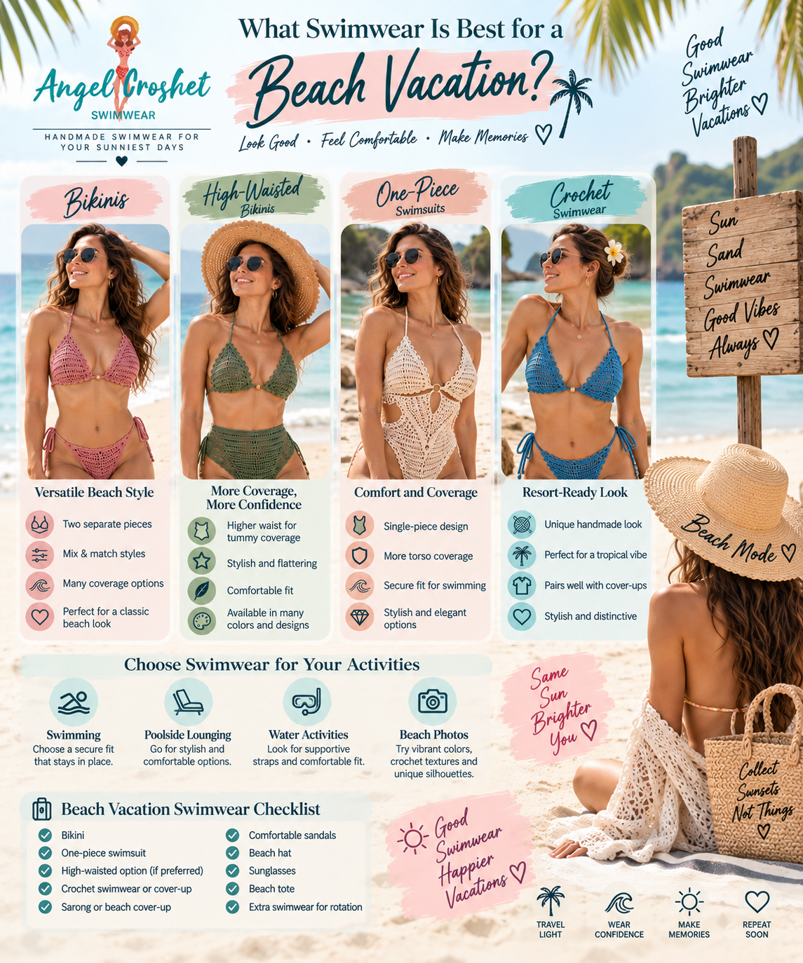 What Swimwear Is Best for a Beach Vacation?