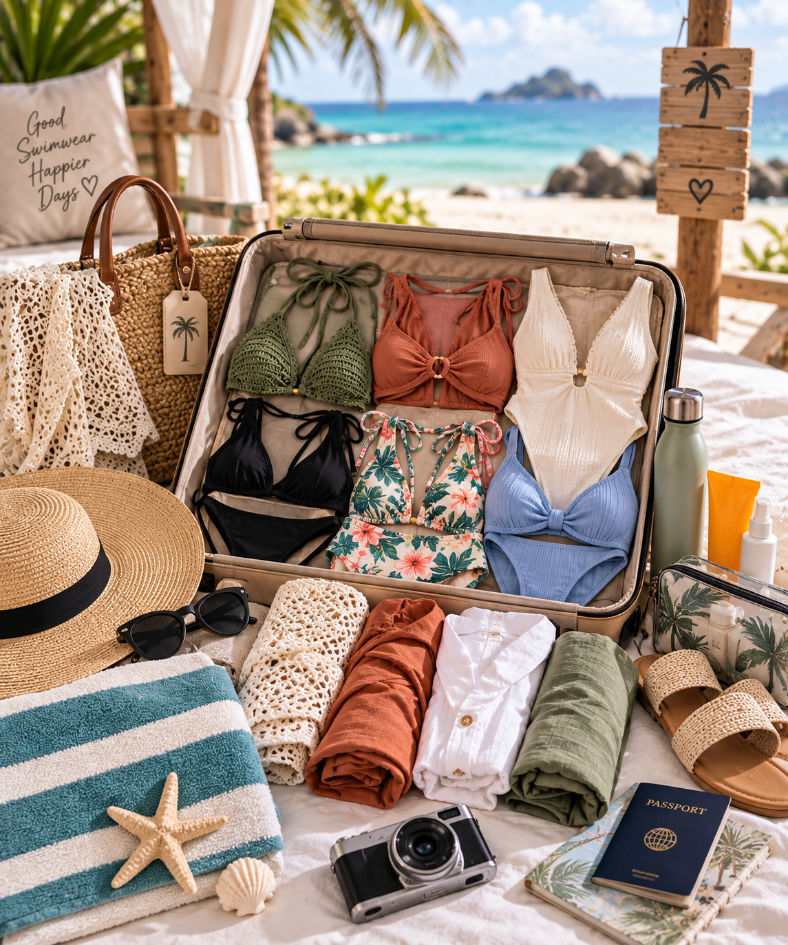 How Many Swimsuits Should I Pack for a 7-Day Beach Vacation?