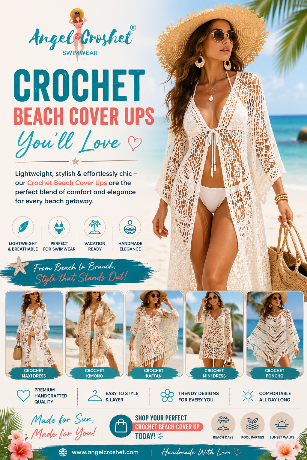 Crochet Beach Cover Ups You'll Love