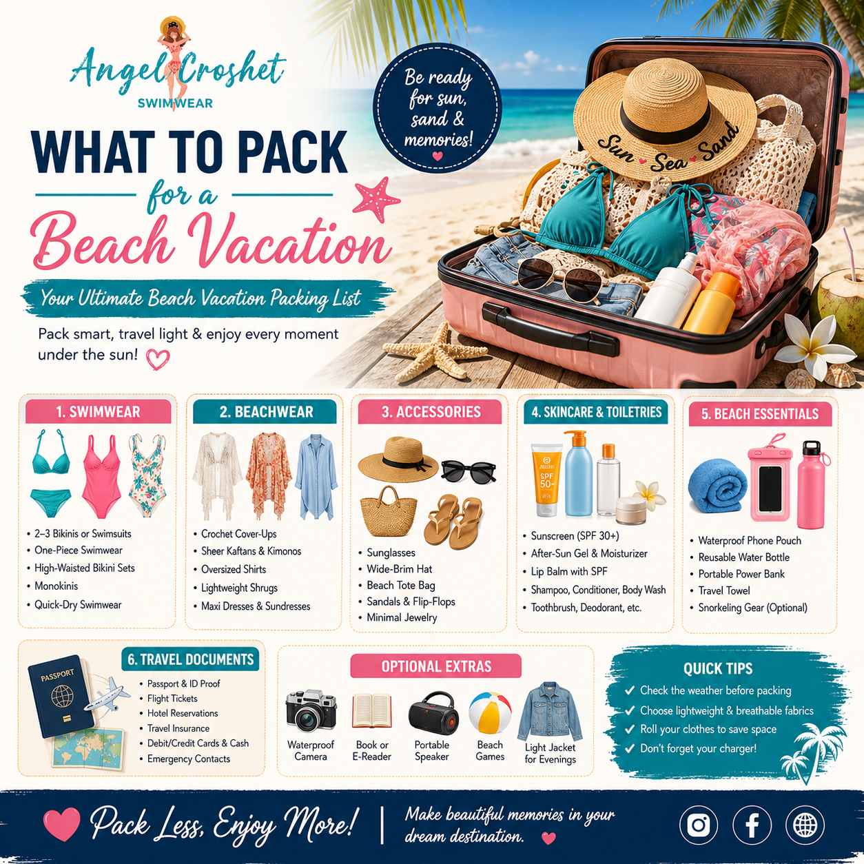 What to Pack for a Beach Vacation