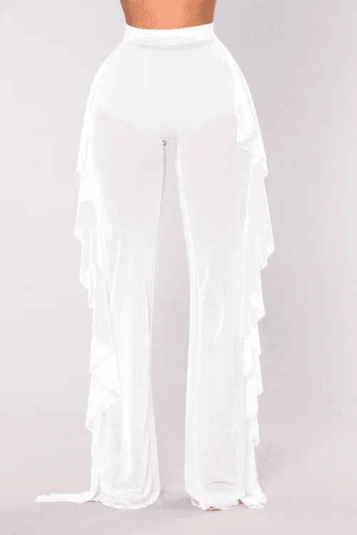 New See-Through Beach Pants Beach Cover ups