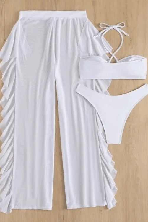 New See-Through Beach Pants Beach Cover ups