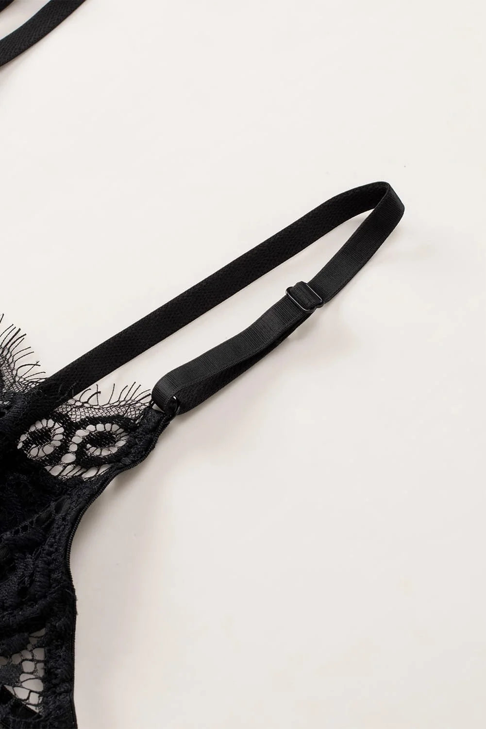 Push-up Lace Bralette and Shorts Set