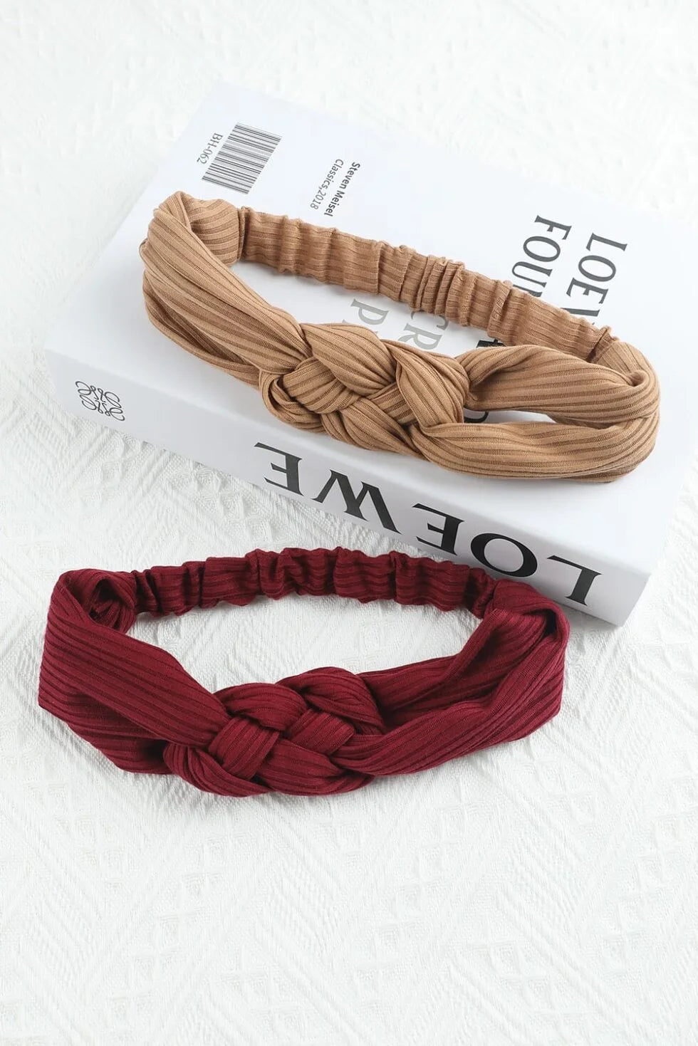 Braided Knit Wide Headband