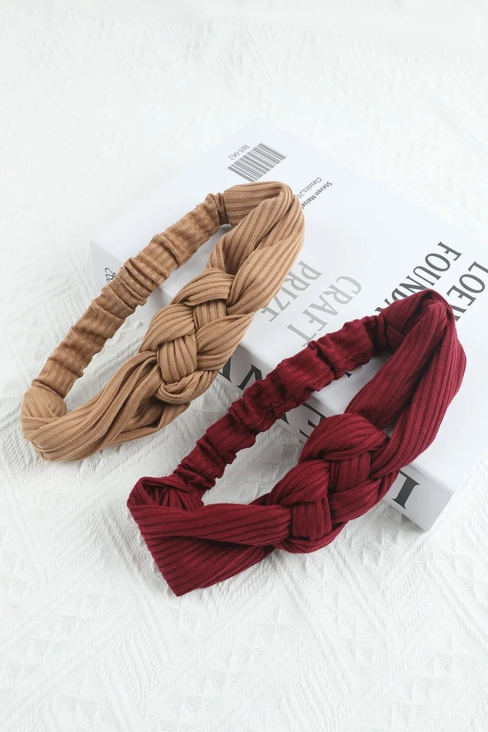 Braided Knit Wide Headband