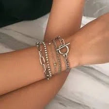 Multi Layered Chain Bracelet