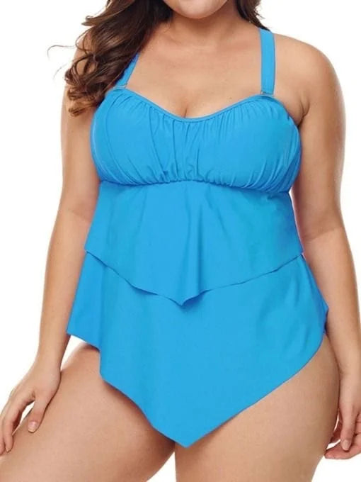 The Pleated Tankini