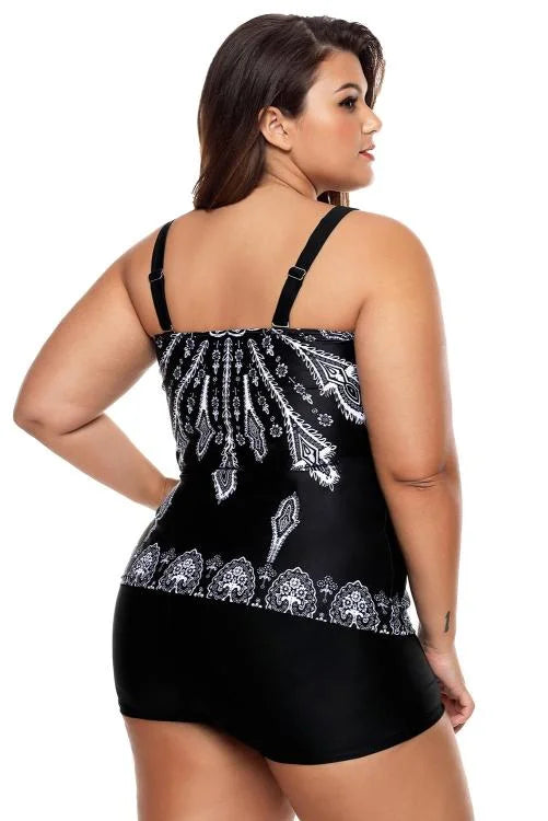Slimmer Tummy Tankini Set