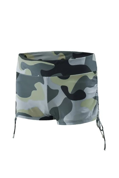 Camouflage Push-up Tied Back Bikini