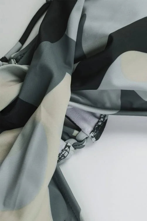 Camouflage Push-up Tied Back Bikini