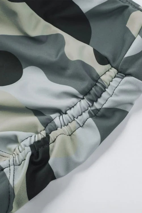 Camouflage Push-up Tied Back Bikini