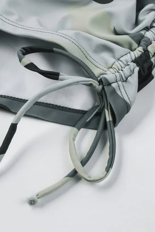 Camouflage Push-up Tied Back Bikini