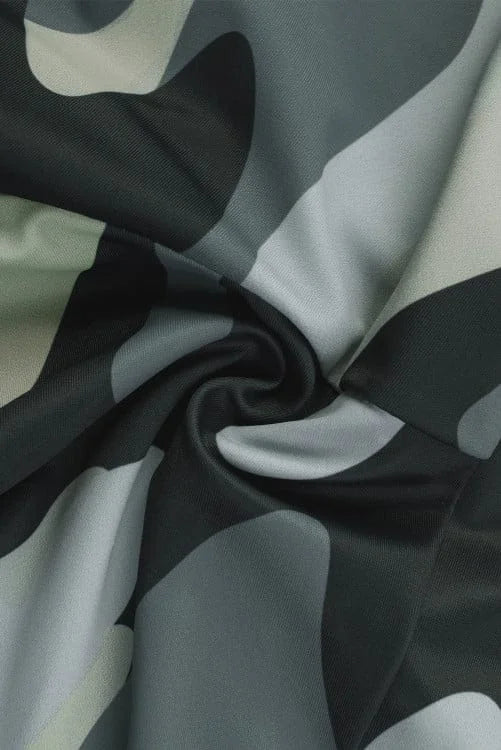 Camouflage Push-up Tied Back Bikini