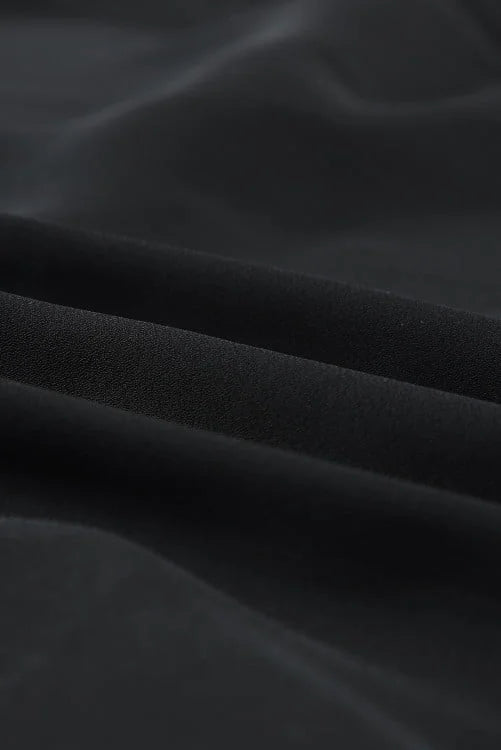 Close-up of dark fabric texture