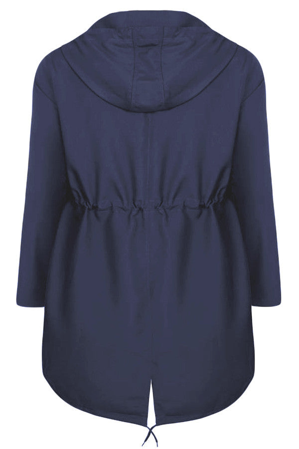 Plus Size Parka Jacket