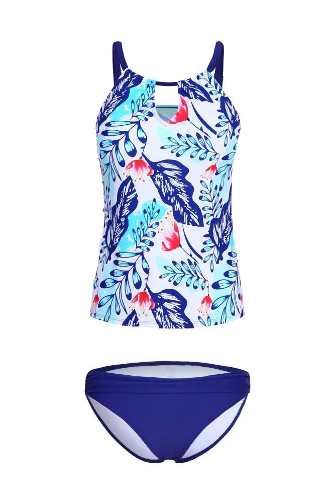 Plant Print Tankini