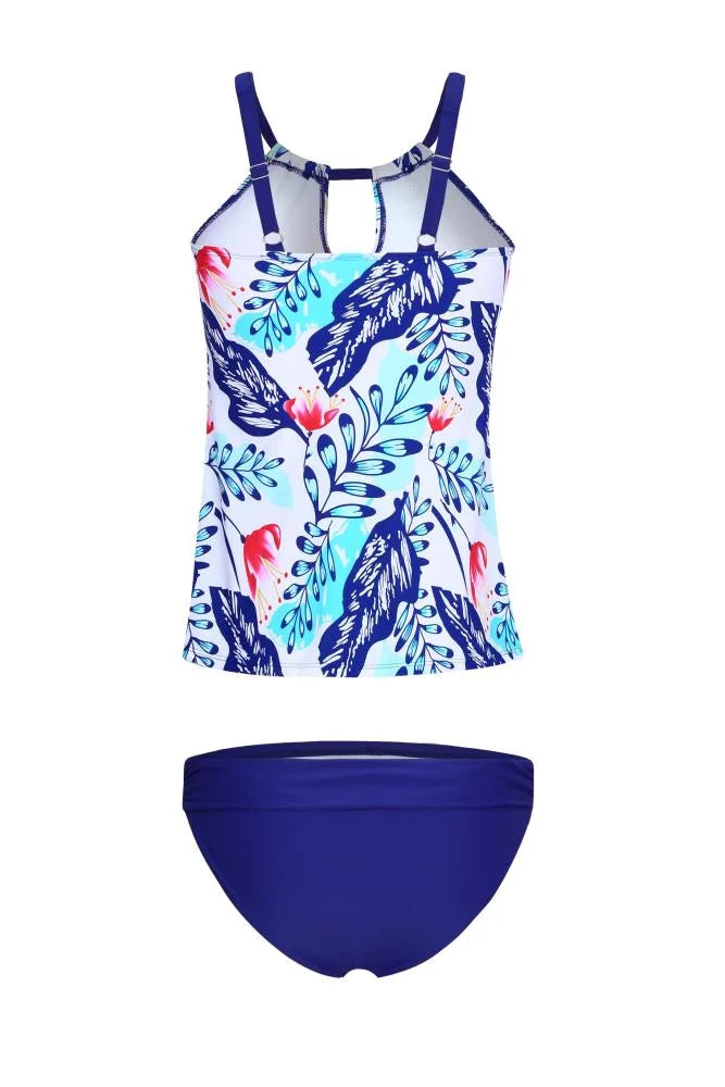Plant Print Tankini