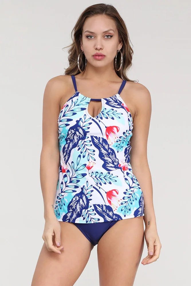 Plant Print Tankini
