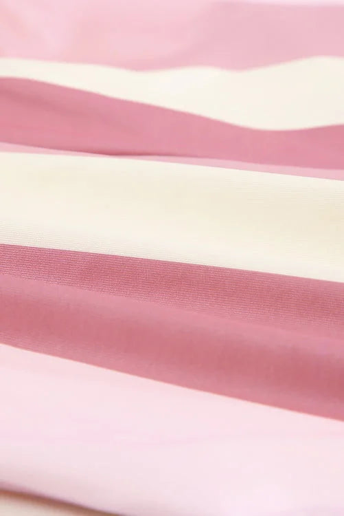 Vacay Ticket Striped Romper