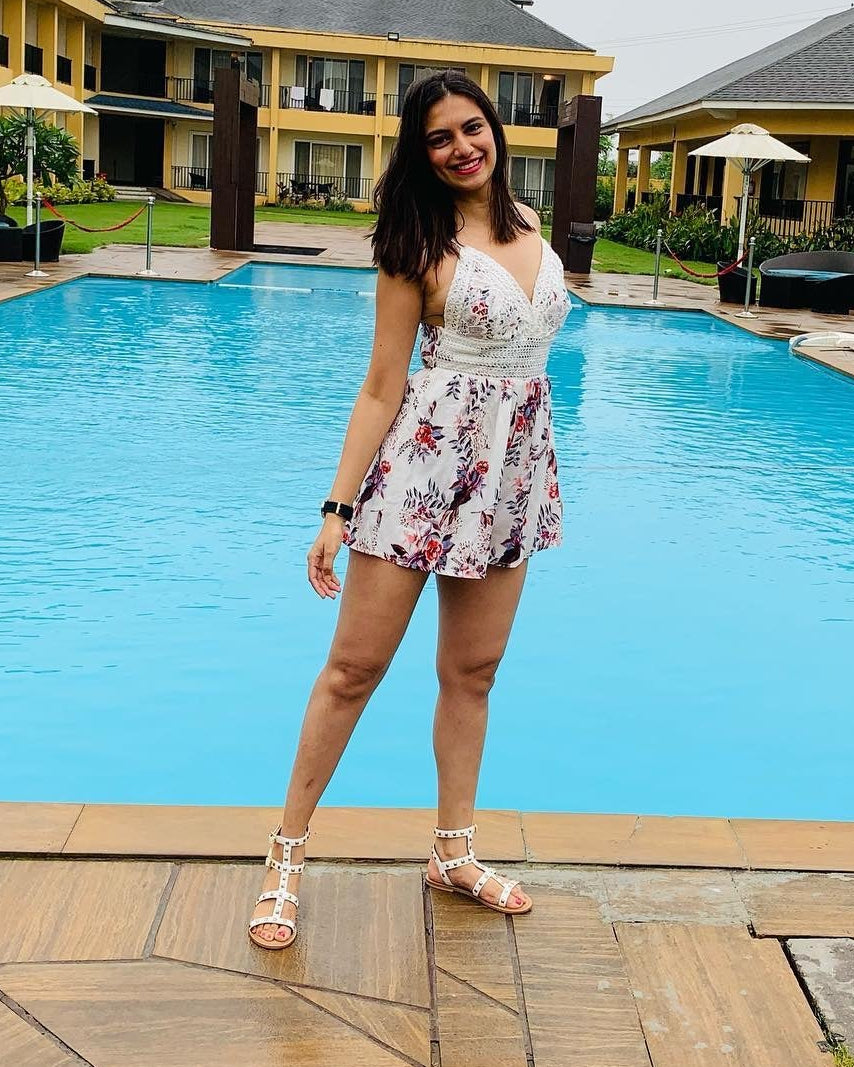 Pretty Lace Floral Romper