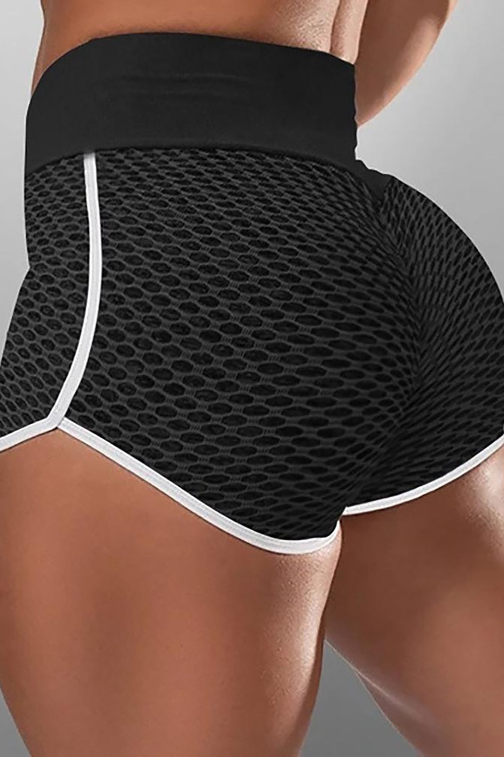 Honeycomb Butt Lifting Yoga Shorts