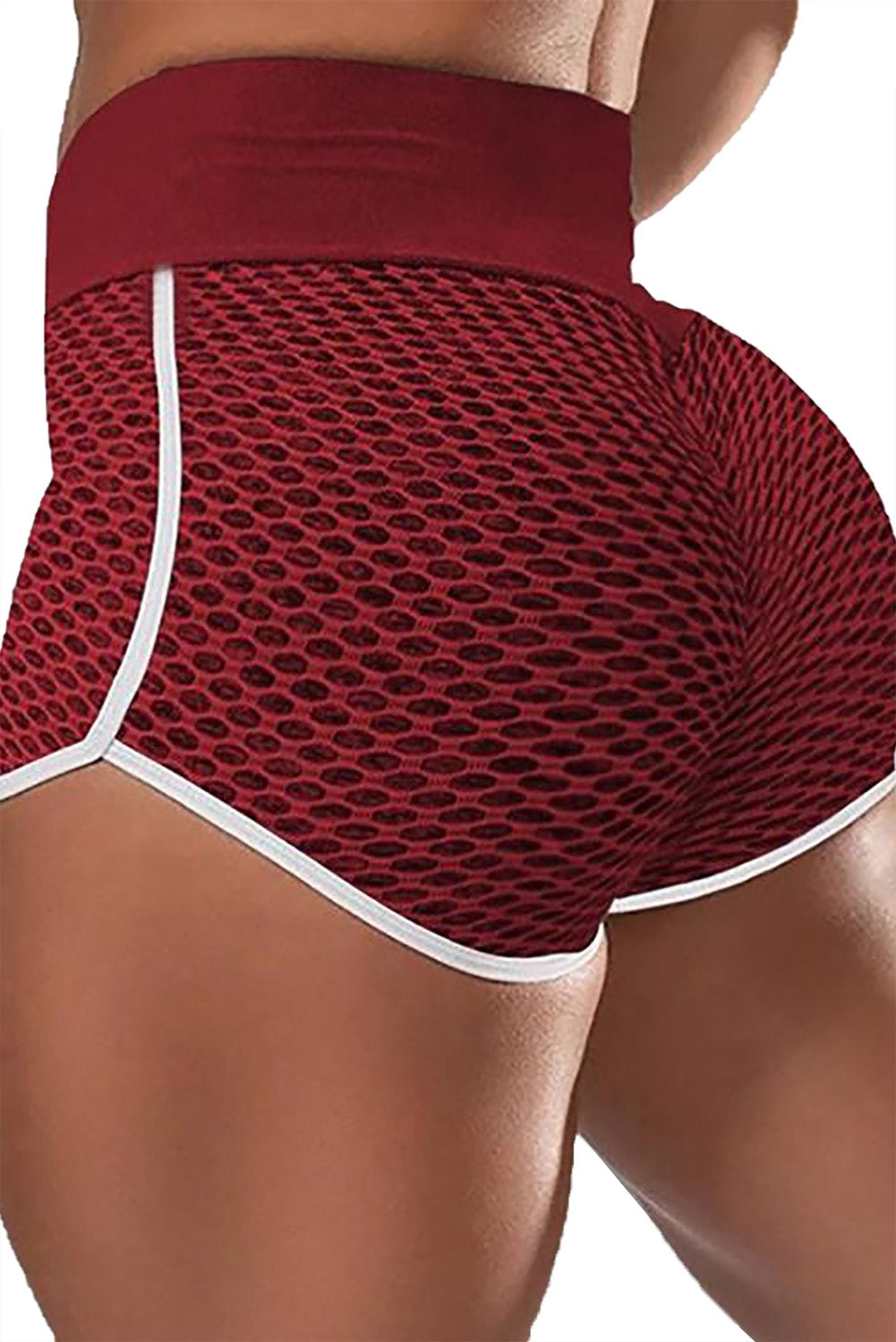 Honeycomb Butt Lifting Yoga Shorts