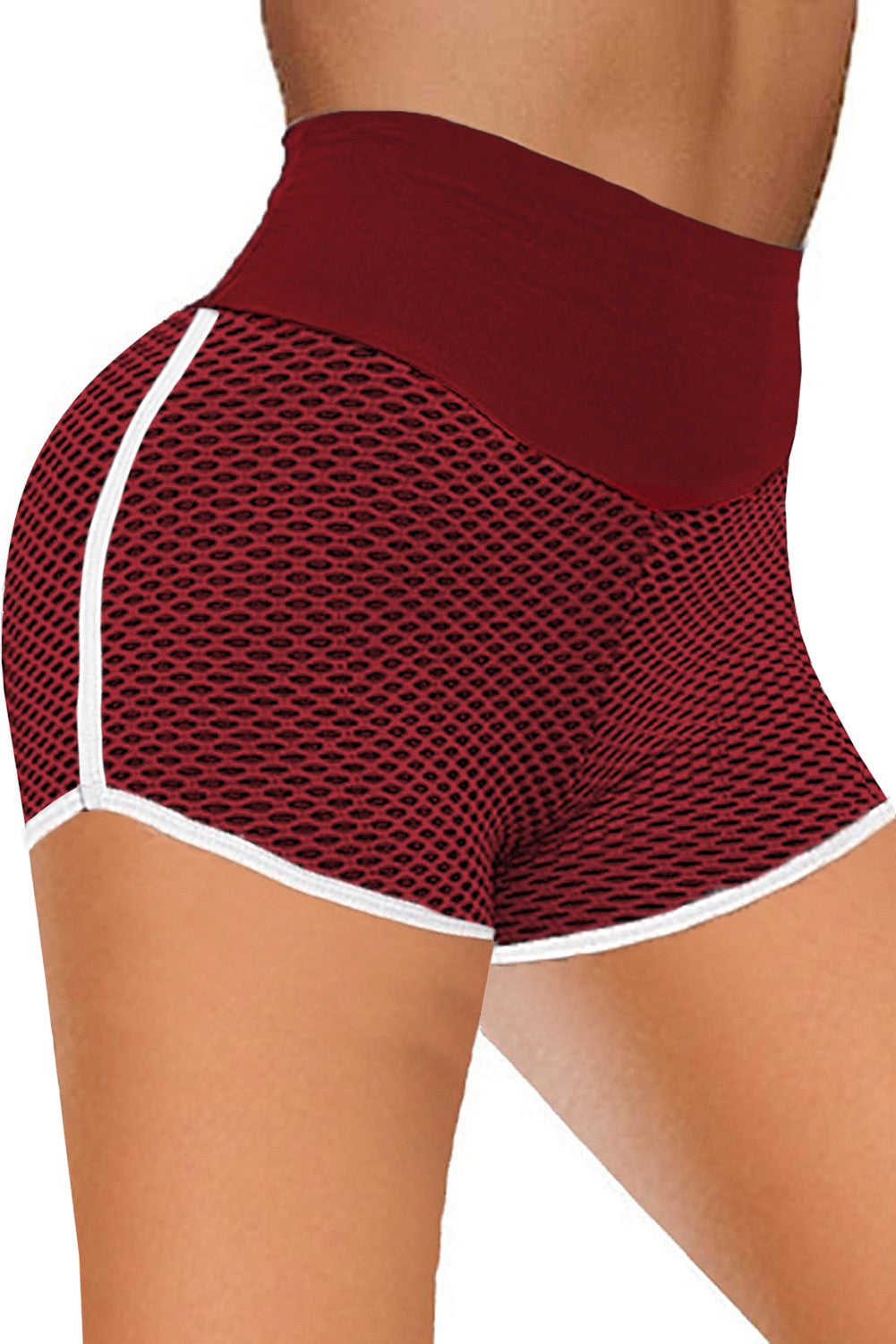 Honeycomb Butt Lifting Yoga Shorts