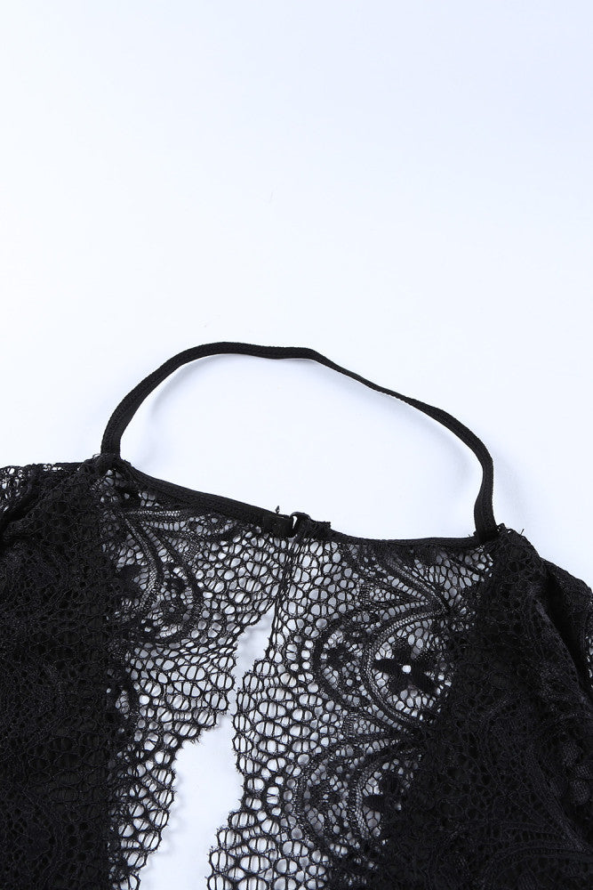 Obsessive Lace Splice Bodysuit