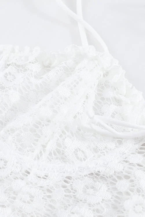 Spaghetti Straps Bralette Set