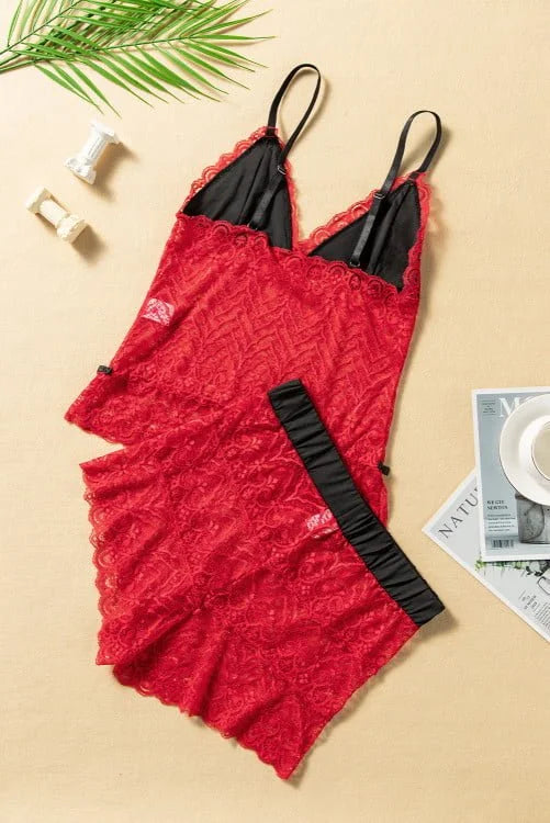 Intense Camisole & Shorts Lingerie Set