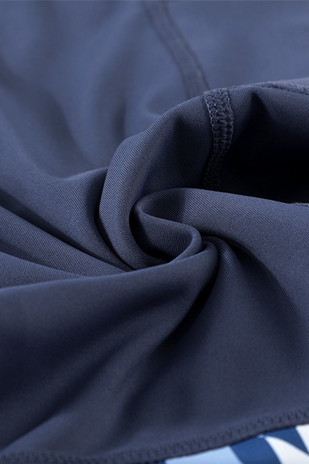 High Waist Leggings with Crossover Patchwork