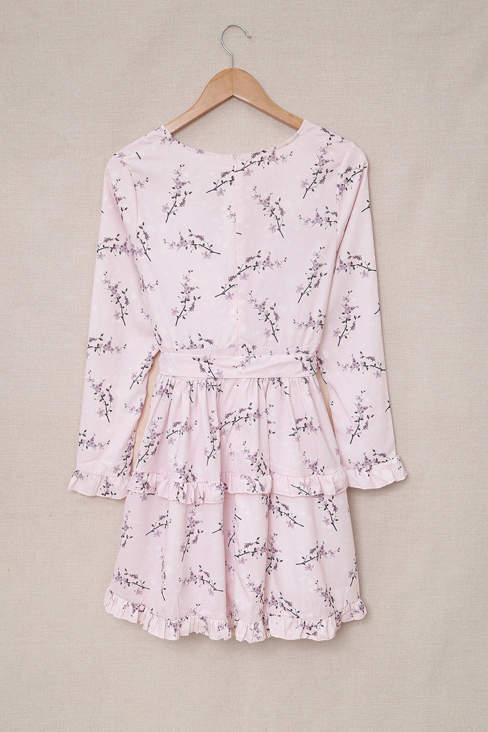 Mirabelle Wrap Mini Dress