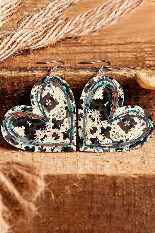 Valentine Heart Shaped Earrings