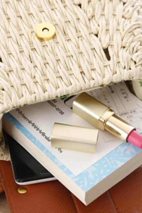 Woven Knitted Crossbody Bag