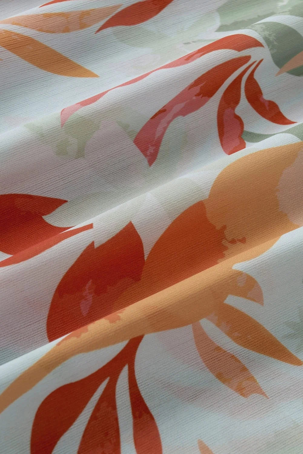 High Waist Floral Print Wide Leg Pants