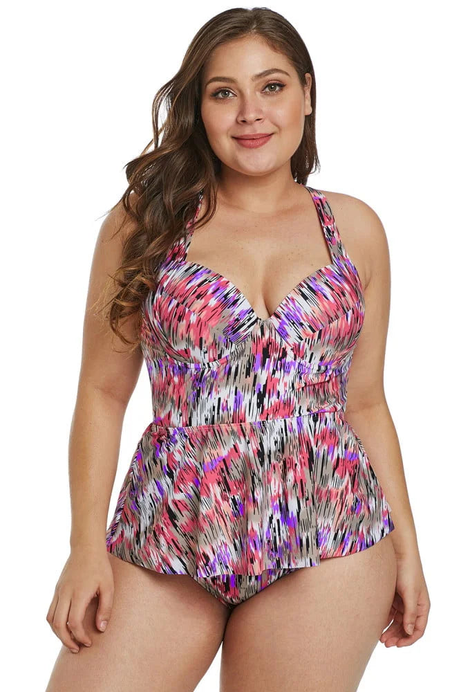 Mirage Peplum Tankini