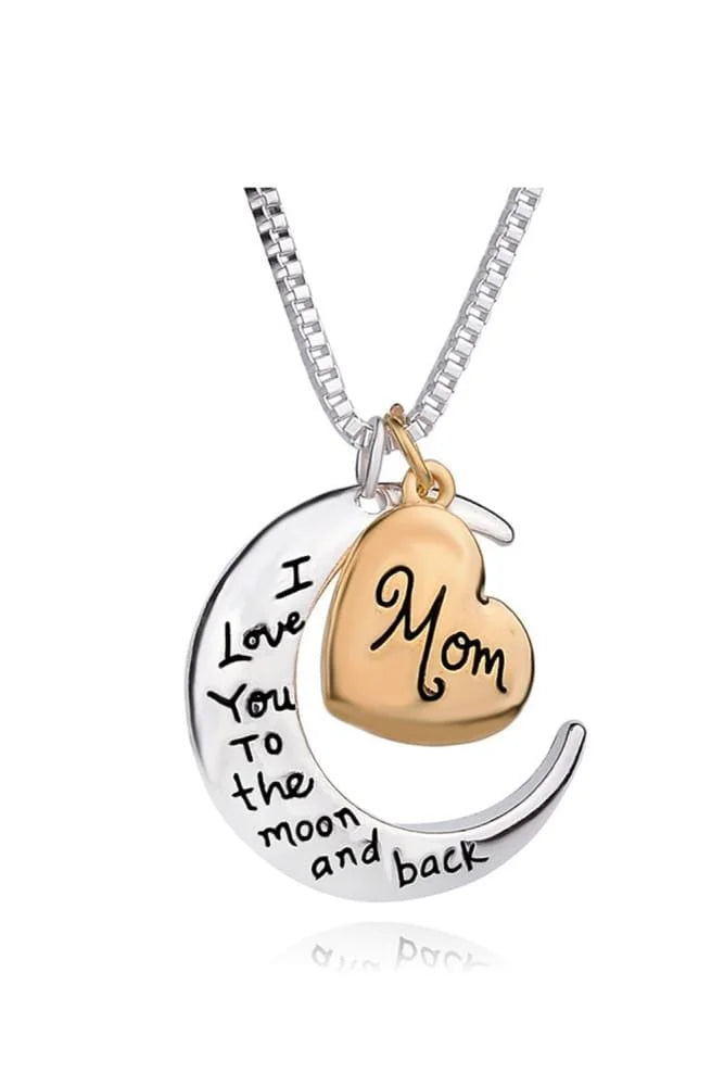 I Love You Mom Necklace