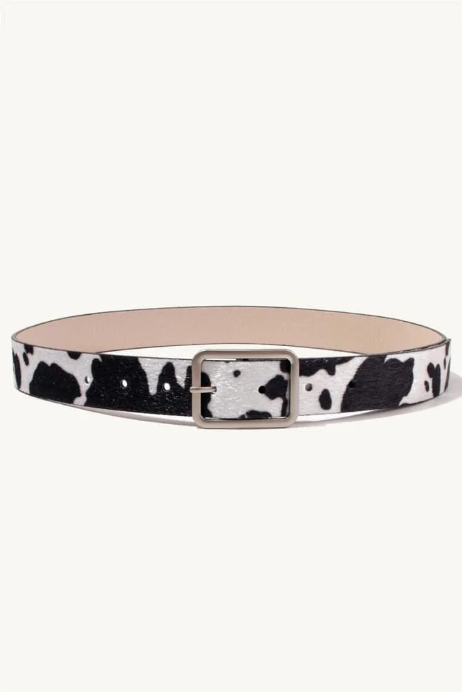 Cow Punk Buckle Belt