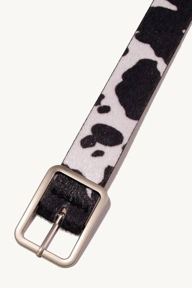 Cow Punk Buckle Belt