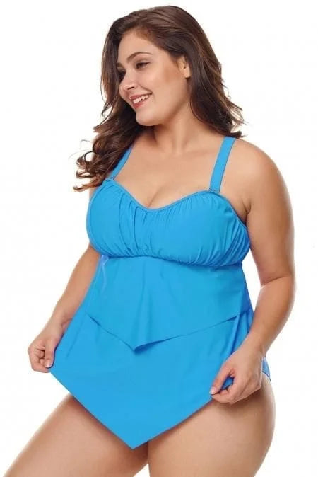 The Pleated Tankini