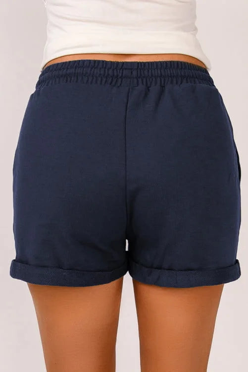 Tie Waist Lounge Shorts
