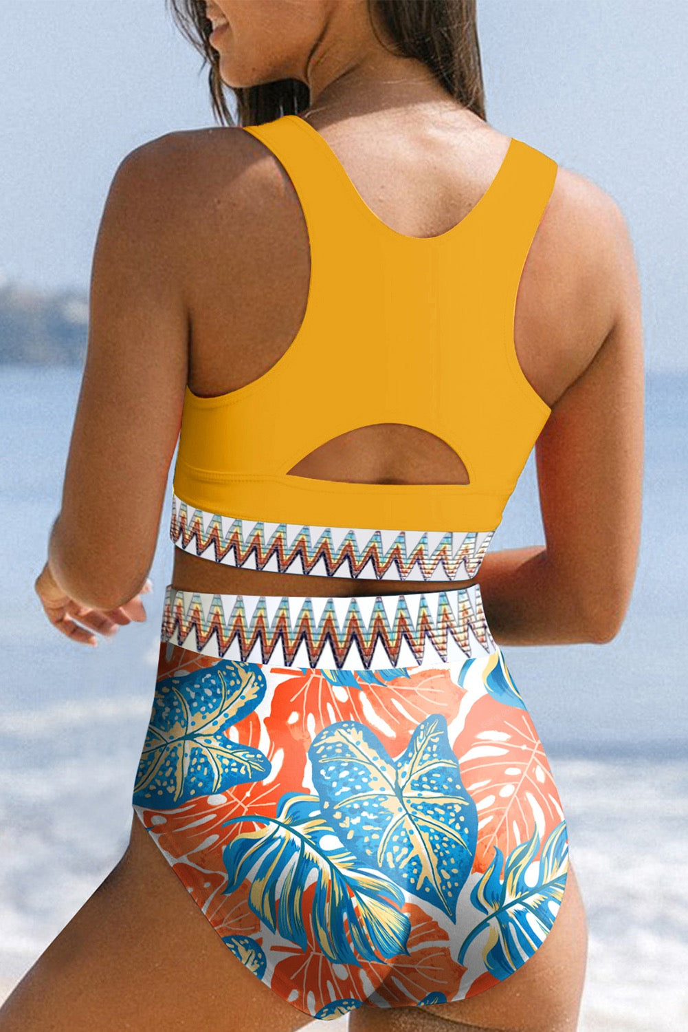 Mix And Match High Waisted Bikini