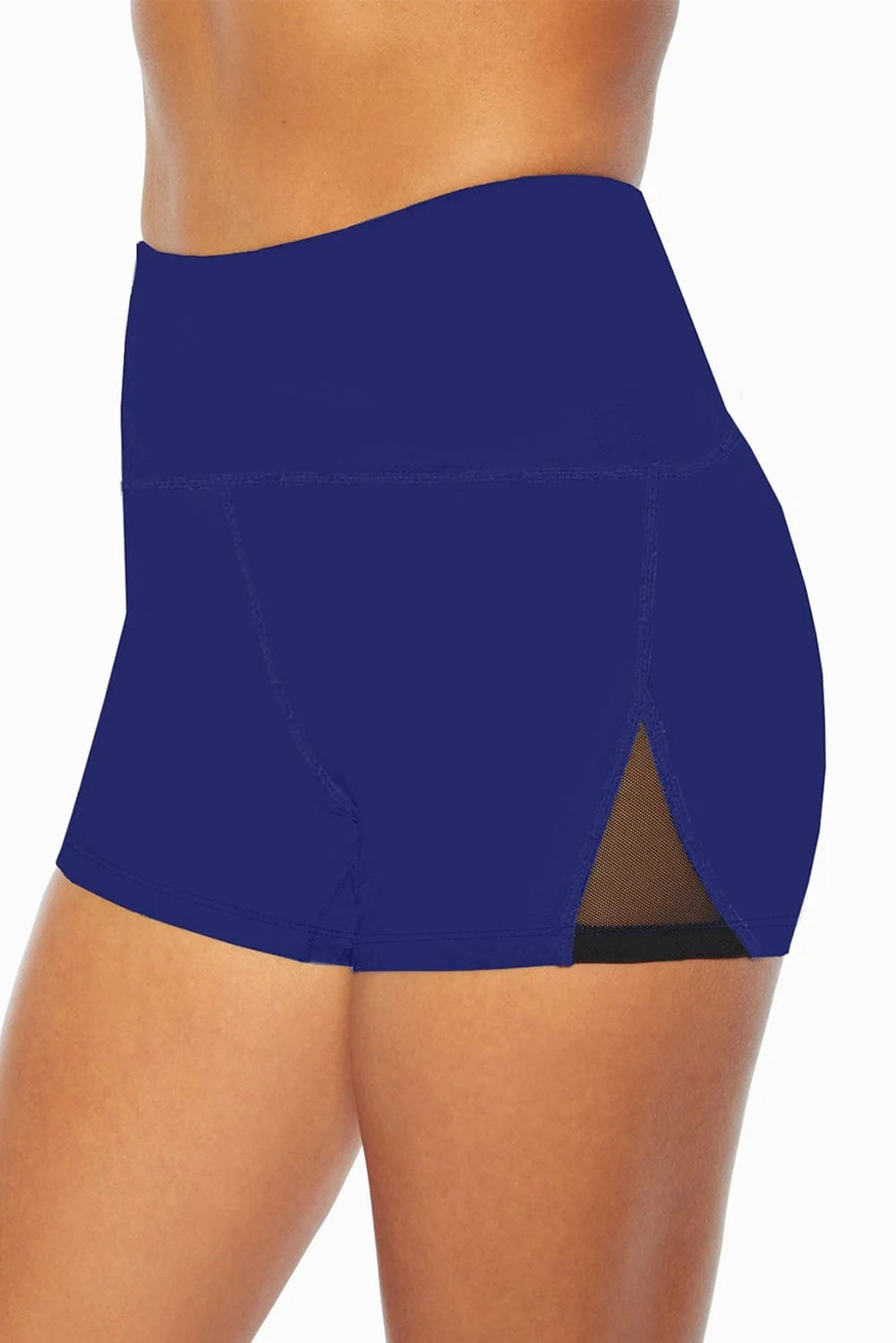Mesh Patchwork Swim Shorts
