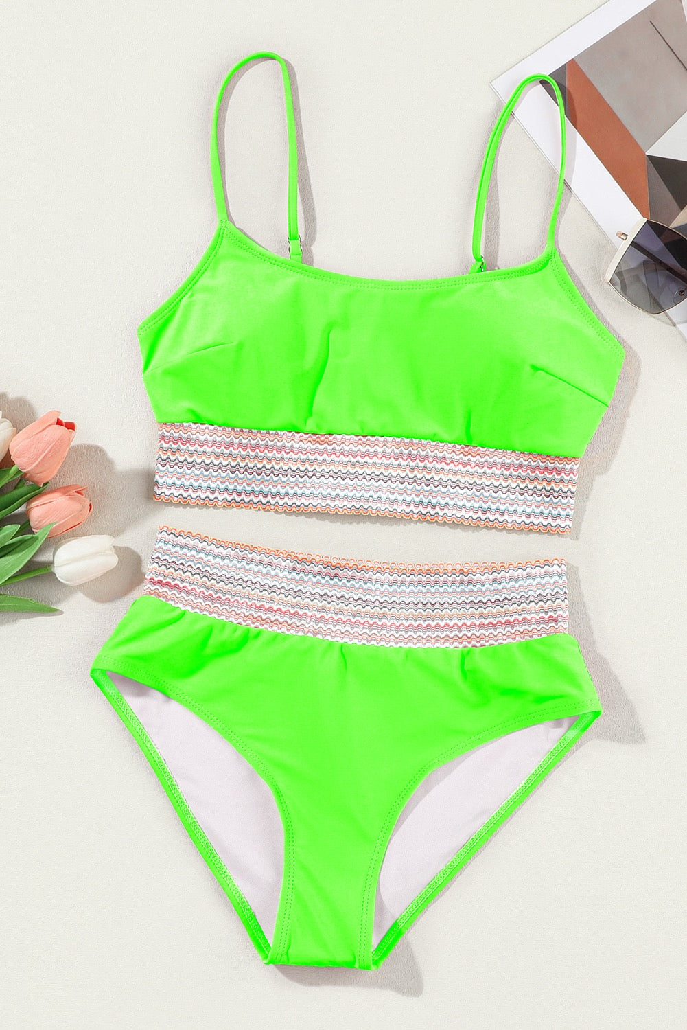 Aquaholic High Waist Bikini