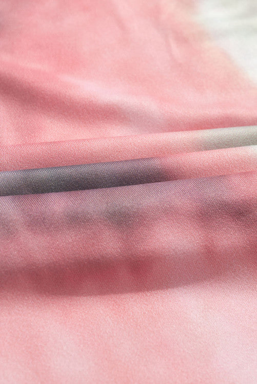 Gray Tie Dye Maxi Dress