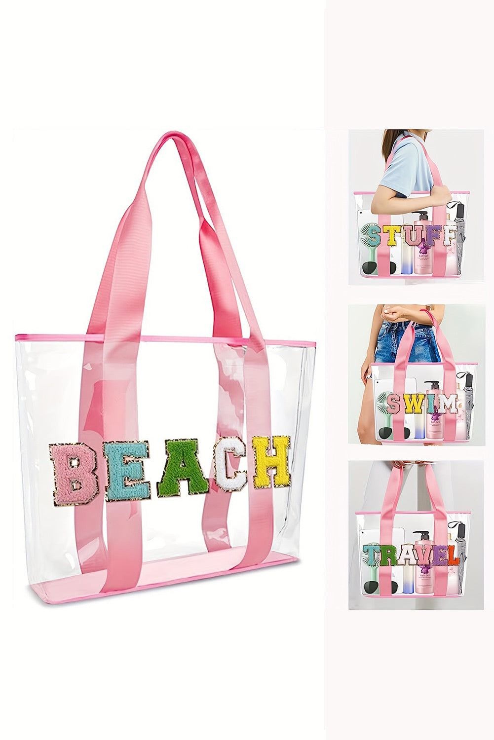 Bubblegum Beach Tote