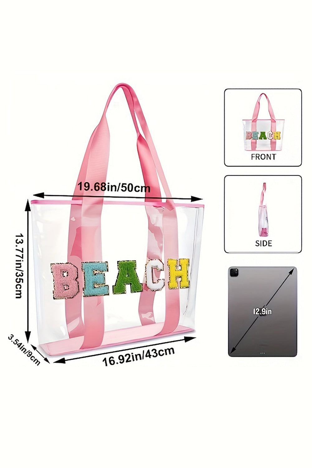 Candy Beach Tote Bag