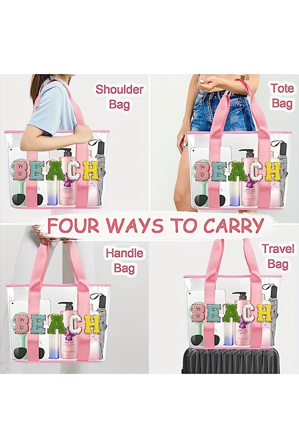 Candy Beach Tote Bag