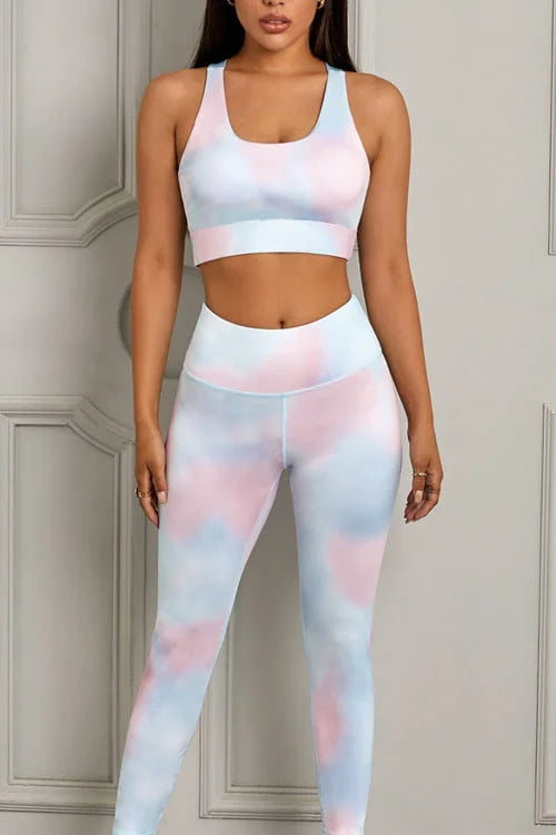 Tie-dye Gym Set