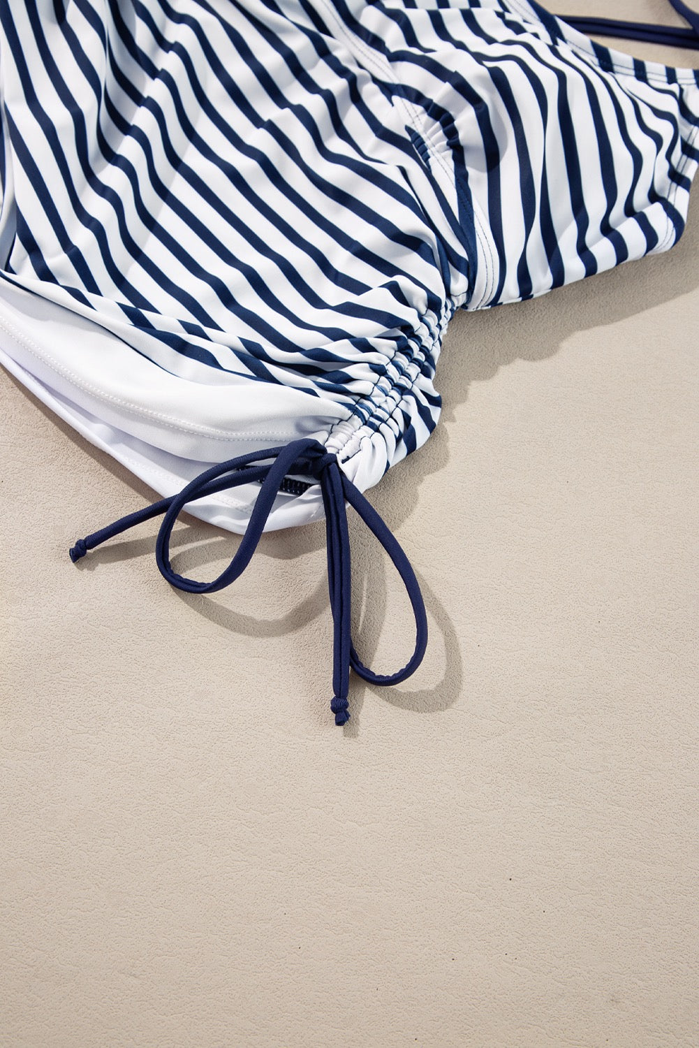 Striped Tummy Control Mix & Match Tankini